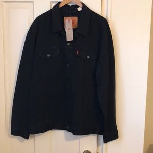 Levi’s Men’s Black Denim Jacket Size XXL